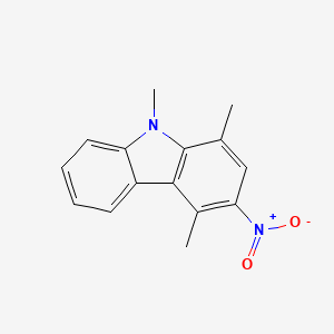 1,4,9-Trimethyl-3-nitrocarbazole