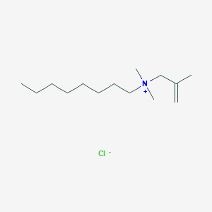 N,N-Dimethyl-N-(2-methylprop-2-en-1-yl)octan-1-aminium chloride