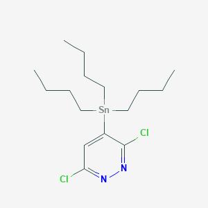 3,6-Dichloro-4-(tributylstannyl)pyridazine