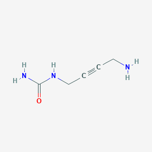 N-(4-Aminobut-2-yn-1-yl)urea