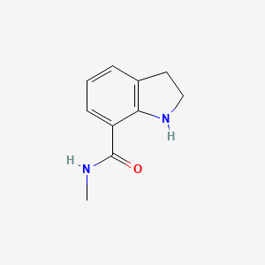 N-Methyl-2,3-dihydro-1H-indole-7-carboxamide