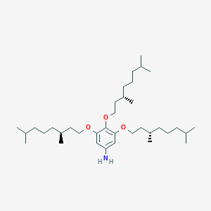 3,4,5-Tris[(S)-3,7-dimethyloctyloxy]aniline