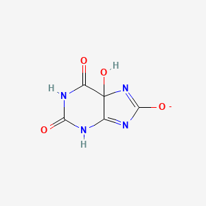 5-Hydroxyisouric acid anion