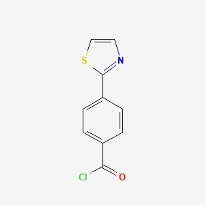 4-(1,3-Thiazol-2-YL)benzoyl chloride