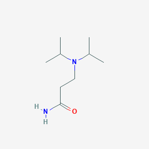 molecular formula C9H20N2O B12575387 N~3~,N~3~-Dipropan-2-yl-beta-alaninamide CAS No. 193206-70-1