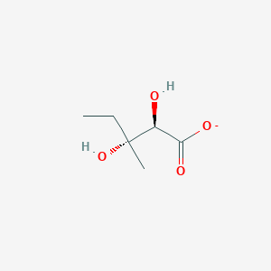 (2R,3R)-2,3-Dihydroxy-3-methylpentanoate