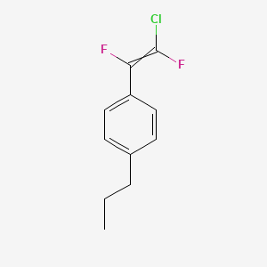 1-(2-Chloro-1,2-difluoroethenyl)-4-propylbenzene