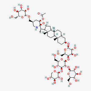 molecular formula C58H95NO29 B1257549 Lycoperoside F 