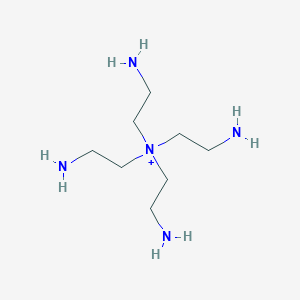 2-Amino-N,N,N-tris(2-aminoethyl)ethan-1-aminium