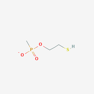 2-Sulfanylethyl methylphosphonate