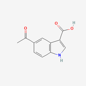 5-acetyl-1H-indole-3-carboxylic acid