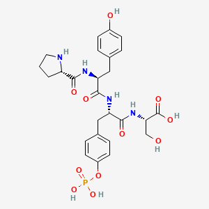 L-Prolyl-L-tyrosyl-O-phosphono-L-tyrosyl-L-serine