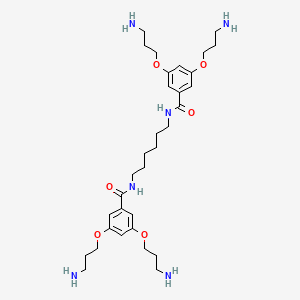 N,N'-(Hexane-1,6-diyl)bis[3,5-bis(3-aminopropoxy)benzamide]