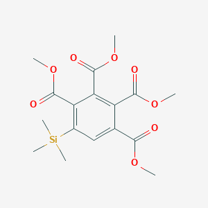 1,2,3,4-Benzenetetracarboxylic acid, 5-(trimethylsilyl)-, tetramethyl ester