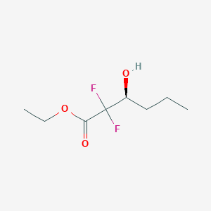 Ethyl (3S)-2,2-difluoro-3-hydroxyhexanoate