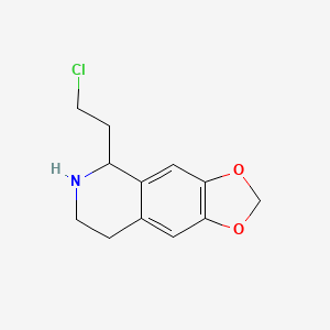 5-(2-Chloroethyl)-5,6,7,8-tetrahydro-2H-[1,3]dioxolo[4,5-g]isoquinoline