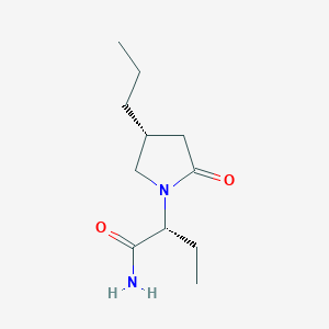 (R)-2-((R)-2-oxo-4-Propylpyrrolidin-1-yl)butanamide