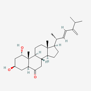 molecular formula C28H44O3 B1257582 Gibberoketosterol C 