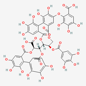 molecular formula C48H32O32 B1257588 Shephagenin A 
