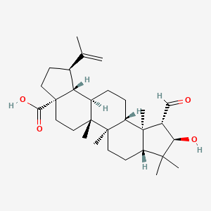 molecular formula C30H46O4 B1257613 Colubrinic acid 