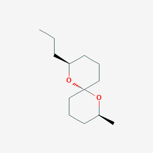 1,7-Dioxaspiro[5.5]undecane, 2-methyl-8-propyl-, (2S,6R,8S)-