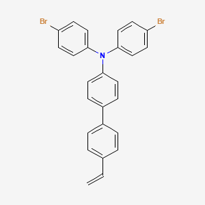 N,N-Bis(4-bromophenyl)-4'-ethenyl[1,1'-biphenyl]-4-amine