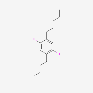 1,4-Diiodo-2,5-dipentylbenzene