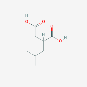 molecular formula C8H14O4 B125762 2-(2-甲基丙基)丁二酸 CAS No. 5702-99-8