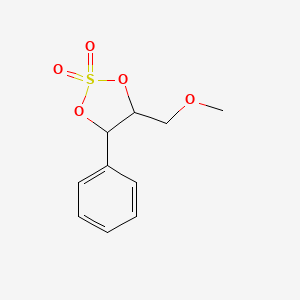 4-(Methoxymethyl)-5-phenyl-1,3,2lambda~6~-dioxathiolane-2,2-dione