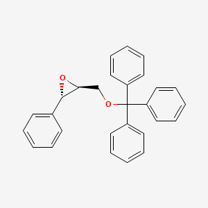 Oxirane, 2-phenyl-3-[(triphenylmethoxy)methyl]-, (2S,3S)-