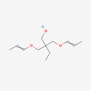 2,2-Bis{[(prop-1-en-1-yl)oxy]methyl}butan-1-ol