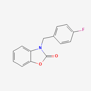 Benzoxazol-2(3H)-one, N-(4-fluorobenzyl)-