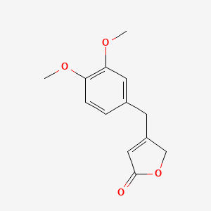 4-(3,4-Dimethoxybenzyl)furan-2(5H)-one