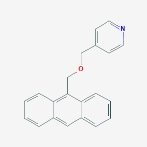 4-{[(Anthracen-9-YL)methoxy]methyl}pyridine