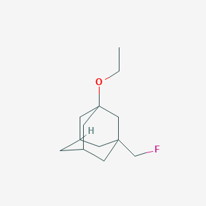 1-Ethoxy-3-(fluoromethyl)tricyclo[3.3.1.1~3,7~]decane