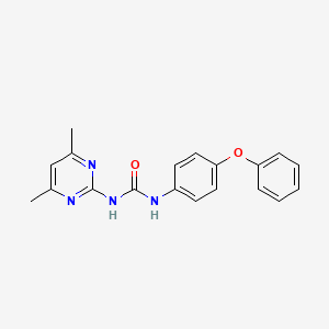 N-(4,6-Dimethylpyrimidin-2-yl)-N'-(4-phenoxyphenyl)urea