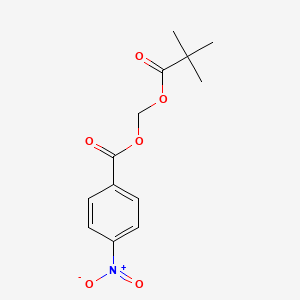 [(2,2-Dimethylpropanoyl)oxy]methyl 4-nitrobenzoate