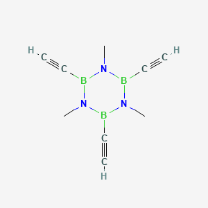 2,4,6-Triethynyl-1,3,5-trimethyl-1,3,5,2,4,6-triazatriborinane