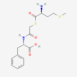 L-Phenylalanine, L-methionylmercaptoacetyl-