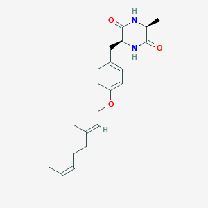 molecular formula C22H30N2O3 B1257665 Gliocladride 