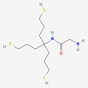 Tris(3-mercaptopropyl)-n-glycylaminomethane