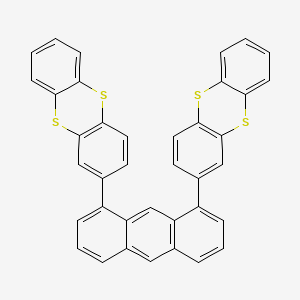 Thianthrene, 2,2'-(1,8-anthracenediyl)bis-