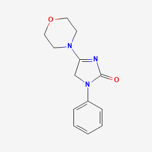 5-morpholin-4-yl-3-phenyl-4H-imidazol-2-one