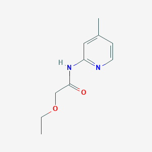 2-ethoxy-N-(4-methylpyridin-2-yl)acetamide