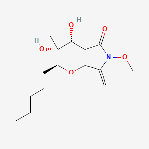 molecular formula C15H23NO5 B1257677 Phaeosphaeride B 