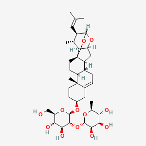 molecular formula C39H60O12 B1257680 Candicanoside A 