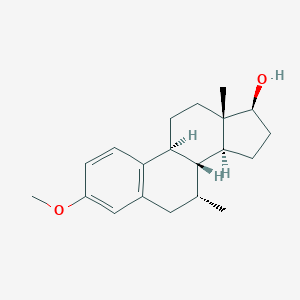 B125769 (7R,8R,9S,13S,14S,17S)-3-Methoxy-7,13-dimethyl-6,7,8,9,11,12,14,15,16,17-decahydrocyclopenta[a]phenanthren-17-ol CAS No. 15506-01-1
