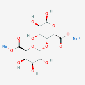 molecular formula C12H16Na2O13 B1257692 disodium alpha-D,alpha-D-digalacturonate 