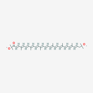 molecular formula C42H58O3 B1257699 2-Oxospirilloxanthin 
