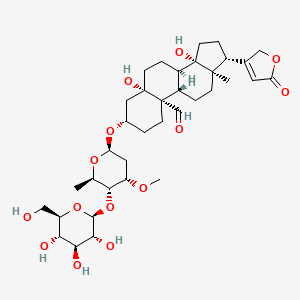 molecular formula C36H54O14 B1257722 Strophanthin K CAS No. 560-53-2
